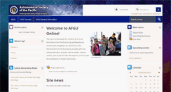 Desktop Screenshot of afguonline.org