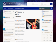Tablet Screenshot of afguonline.org